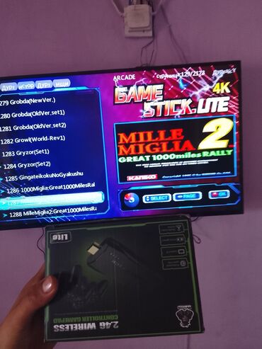 купить микрофон для компьютера: Игровая приставка Game Stick Lite 4K с двумя беспроводными геймпадами