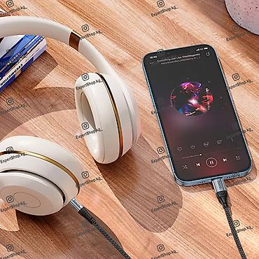 micro usb: Аудиокабель Hoco UPA26 3,5mm черный - это высококачественный кабель — 5