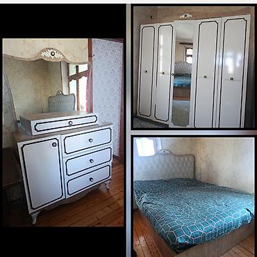 termo mebel: İkinəfərlik çarpayı, Termo, Dolab, 2 tumba, İşlənmiş — 1