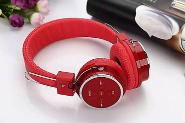 mp5 player za auto: Bluetooth slušalice b-05 crvene. bluetooth slušalice b-05 crvene — 1