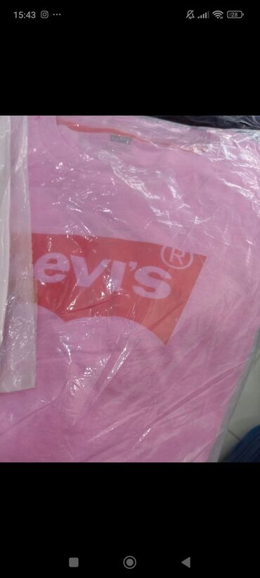 Futbolka, LeviS, M (EU 38), rəng - Çəhrayı