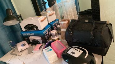 лампа маникюра: ВСЕ ЗА 7000❗️ Маникюрный набор Сухо жар новый Остальные отличного