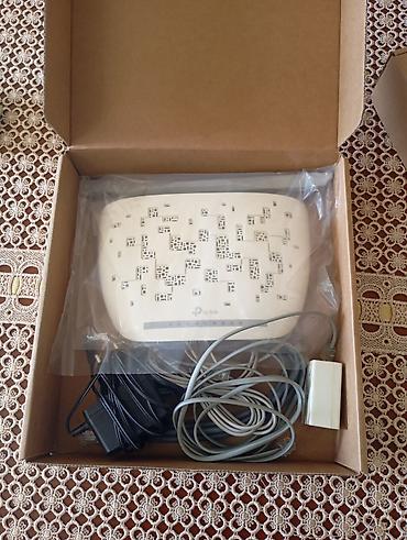 xetsiz internet: TP-Link TD-W8961N ADSL2+ Wi‑Fi router Xüsusiyyətlər: - ADSL2/ADSL2+ — 3