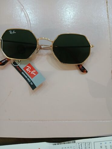 aparat za cigarete: Naočare za sunce, Ray-Ban, bоја - Zlatna