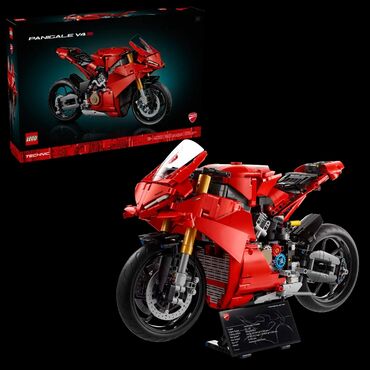 игрушка афтамат: Lego Technic 42203 Мотоцикл Ducati Panigale V4 S 🛵New 2025!