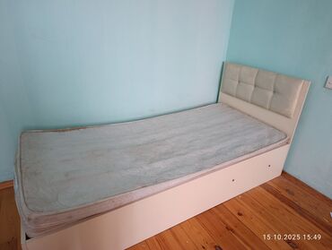 Qida məhsulları: Təknəfərlik çarpayı, Bazasız, Matras ilə, Siyirməsiz