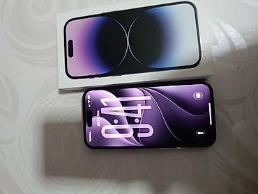 Mobil telefonlar: IPhone 14 Pro, 128 GB, Deep Purple, Zəmanət — 1