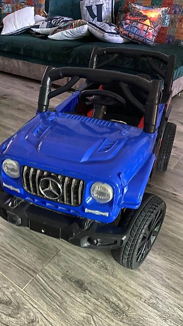 mini maşin: Uşaqlar üçün elektrikli minik maşını – mavi rəng Heç bie problemi — 2