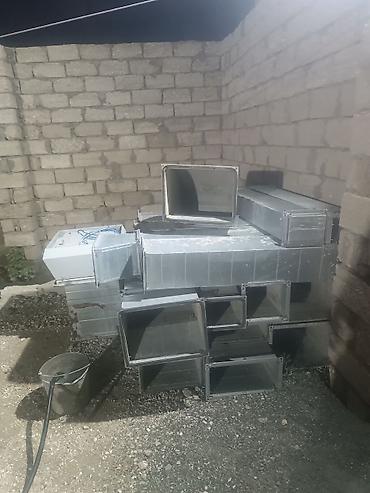 ventilatör: Havalandırma sistemi – galvaniz hava kanalları və radial havalandırma — 1