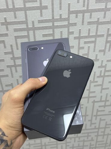 Apple iPhone: IPhone 8 Plus, 64 GB, Space Gray, Barmaq izi — 1
