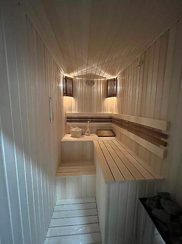 ikinci el cadır: Sauna tikintisi sauna işləri sauna inşaatı sauna materialları sauna — 5