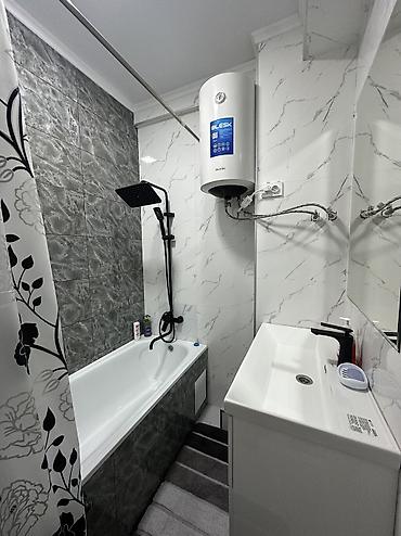 Посуточная аренда квартир: 1 комната, Душевая кабина, Постельное белье, Кондиционер — 5