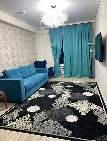 маариф: 2 комнаты, 72 м², Асанбай мкр Элитка, 5 этаж, Евроремонт — 3