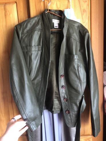 кожаные куртки в бишкеке: Кожаная куртка, Классическая модель, L (EU 40)