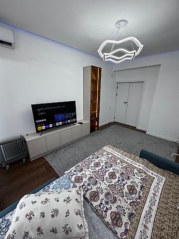 Посуточная аренда квартир: 1 комната, Душевая кабина, Постельное белье, Кондиционер — 9