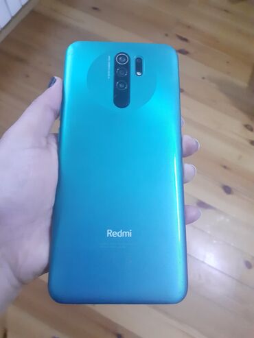 Xiaomi: Xiaomi Redmi 9, 32 GB, rəng - Yaşıl, 
 Barmaq izi, İki sim kartlı