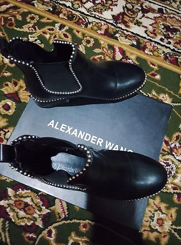 alexander: Челси Alexander Wang, женские, размер 37. - Цвет: черный. - Материал — 3