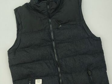 bluza h: Kamizelka męska Cropp Design Unit - Kolor: czarny/grafit melanż -