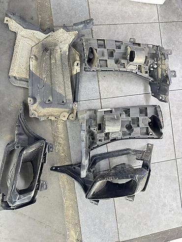 бампер на х5: Юбка переднего бампера BMW, 2019 г., цвет - Серый, Б/у, Самовывоз — 3