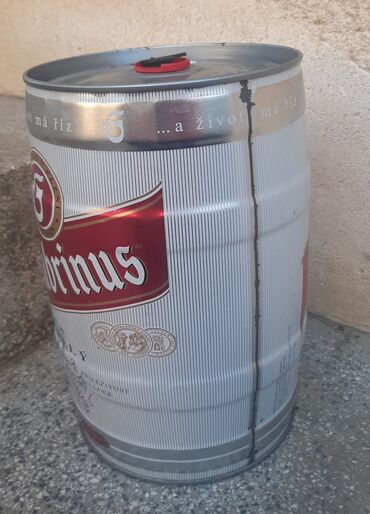 Ostalo posuđe: Gambrinus bure od piva 5l prazno 5l raritet lično preuzimanje bg ili — 5