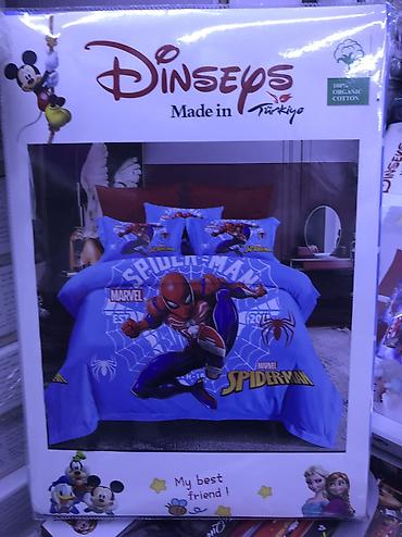Комплекты постельного белья: Постельное бельё 100% хлопок, Сатин детские комплекты постельного — 9