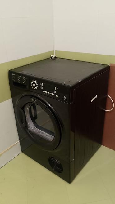 Məişət texnikası: Paltaryuyan maşın Hotpoint Ariston, 8 kq, İşlənmiş, Qurutma var — 2