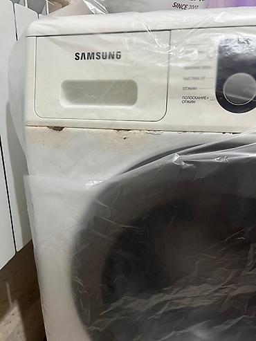 самсунк: Стиральная машина Samsung, фронтальная загрузка, 6.0 кг. Сгорел тент — 7