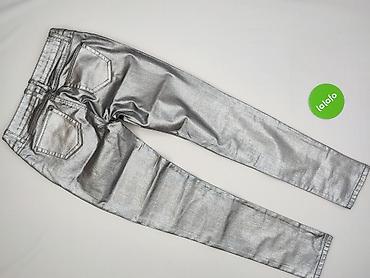 srebrne: Top Secret, Jeansy damskie, rozmiar S — 3