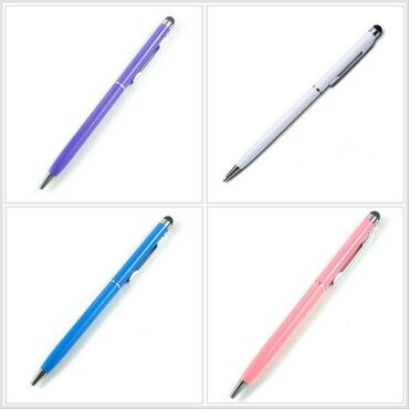 телефон с ручкой: Стилус ручка шариковая, универсальная для смартфонов и планшетов, 4