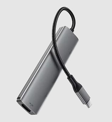 jack e4: ACEFAST J16 5-в-1 с разъемом USB-C Марка: ACEFAST Модель — 2