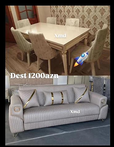 işlənmiş divan kreslo ucuz: Divan və masa dəsti — 1