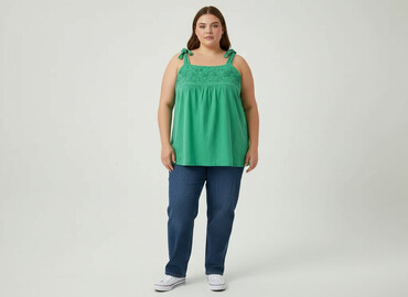 bluzki na ramiączkach plus size: Evans, Women`s top, size 6XL