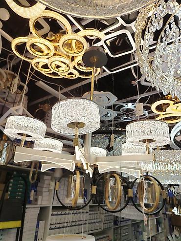Люстры: Современная потолочная люстра с LED-подсветкой - Дизайн — 1