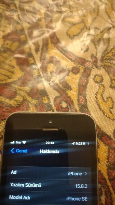 iphone se azerbaycan: IPhone SE, 32 GB, Gümüşü, Sənədlərlə
