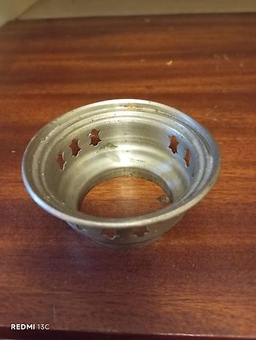 koz samovarı: Samovar üçün tac (konforka) orijinal satılır. Bürüncdən (latun) — 2