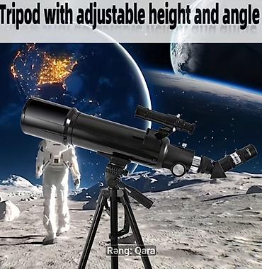 Спорт и отдых: Astronomik Teleskop Apertural 80mm Foks 600mm Zoom 24x-750x - Tripod — 7