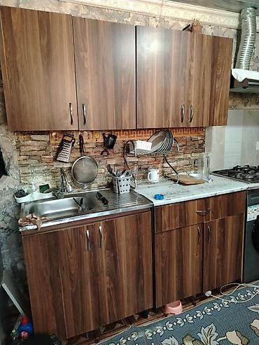Mətbəx mebeli: Mətbəx mebel dəsti – qoz ağacı rəngində MDF/Laminat örtüklü. - Üst və — 1