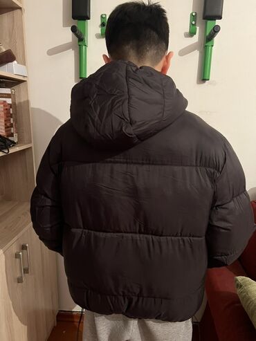 Пуховики и зимние куртки: Пуховик, Короткая модель, С капюшоном, M — 8