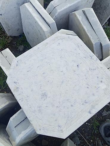 Тротуарная плитка: Тротуарная плитка фигурная «Восьмиугольник» с декоративным орнаментом — 1