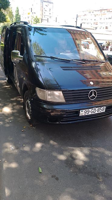 turbo.az vito 646: Mercedes-Benz Vito (qara rəng, AZ nömrə nişanı 99-GD-858) - Kuzov — 1