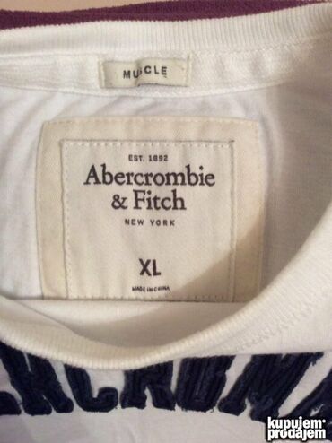 Majice: Original Abercrombie &Fitch majica L / VISE KOMADA NOVA 100% — 2