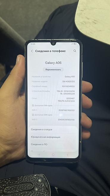 Samsung Galaxy A06 (SM-A065F/DS) - Дисплей с каплевидным вырезом