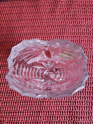 Ostali kućni dekor: Vaza nova rucni rad Anna Huite. kristal,led,brusen kristal. 70te — 6