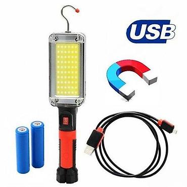 spijunska kamera sijalica: RADNA LAMPA - COB LED (ZJ-8859) 20WATT | Vrlo jaka prenosna lampa sa — 1