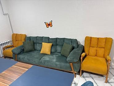 İşlənmiş, Divan, 2 kreslo