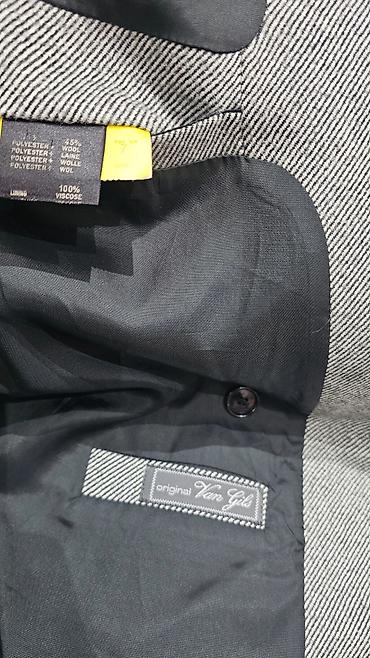 Odela: Muški dvoredni sako Van Gils brend – siv sa sitnim dijagonalnim — 6