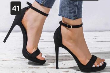 deichmann sandale sa stiklom: Sandals