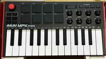 детский синтезатор: Продаётся новая Midi-клавиатура Akai MPK Mini 3 Black (Миди