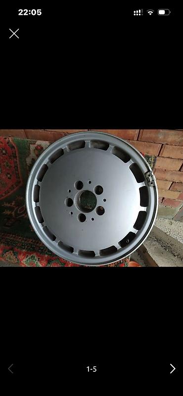 Шины и диски: Disk Mercedes 140 S 600 R 16.(1 stuk) — 1