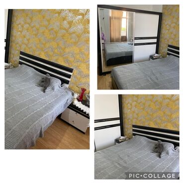 Mebel: Tecili satlir 250 azn.Taxt( matrasiz) dolab2 tuba,kamot .Unvan